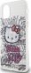 Sourcing Hello Kitty HKHCN61HDGPHT iPhone 11 / Xr 6.1" white/white hardcase IML Kitty On Bricks Graffiti 8
