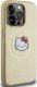 Sourcing Hello Kitty HKHMP13XPGHCKD iPhone 13 Pro Max 6.7" gold/gold hardcase Leather Kitty Head MagSafe 2