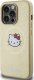 Sourcing Hello Kitty HKHMP14XPGHCKD iPhone 14 Pro Max 6.7" gold/gold hardcase Leather Kitty Head MagSafe 3
