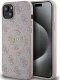 Guess Oryginalne Etui GUESS Hardcase GUHMP14SG4GFRP do iPhone 14 (Kompatybilny z Magsafe / 4G Ring classic logo / różowy) 1