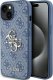 Guess Guess GUHCP15S4GMGBL iPhone 15 / 14 / 13 6.1" blue/blue hardcase 4G Big Metal Logo 1
