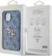 Guess Guess GUHCP15S4GMGBL iPhone 15 / 14 / 13 6.1" blue/blue hardcase 4G Big Metal Logo 8
