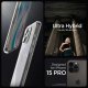 Braders Etui Iphone 15 Pro Spigen Ultra Hybrid Crystal Clear Braders 9