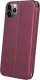TelForceOne Etui Smart Diva do iPhone 15 Pro 6,1" burgundowe 3