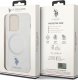 US POLO US Polo Assn MagSafe Collection - Etui iPhone 15 Pro (przezroczysty) 7