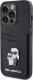 Karl Lagerfeld Karl Lagerfeld KLHCP15LSAPKCNPK iPhone 15 Pro 6.1" czarny/black hardcase Saffiano Cardslot Karl&Choupette Metal Pin 3