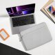 Etui Tomtoc tomtoc Sleeve - 13" MacBook Air / 14" MacBook Pro, Light Grey 2