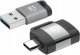 Adapter USB Manhattan MANHATTAN 2-teiliges Set USB-C auf USB-A-Adapter und USB-A auf USB-C-Adapter USB 3.2 Gen 1 5 Gbit/s 3 A Aluminium schwarz Grau 2