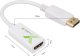 Adapter AV Techly TECHLY Adapter DisplayPort M 1.2 auf HDMI F passiv 1080p 60Hz weiss 1