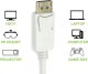Adapter AV Techly TECHLY Adapter DisplayPort M 1.2 auf HDMI F passiv 1080p 60Hz weiss 2