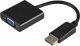 Adapter AV Deltaco Adapteris DELTACO VGA - DisplayPort, 1080p 60Hz, 0.2m, juodas / DP-VGA7-K / R00110027 2