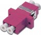 Adapter AV Digitus Digitus Adapter światłowodowy LC/LC, duplex, wielomodowy OM4, ceramiczna ferrula, różowy 5