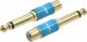 Adapter AV Vention Adapter audio Vention VDD-C03 6,35mm męski na RCA żeński 0,5m niebieski 5