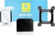 Blueo Szkło Hartowane 5D Mr. Monkey Glass - do Apple Watch SE / SE 2 44MM czarny (Strong HD) 5