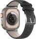 Dux Ducis DUX DUCIS pasek YS skórzany do Apple Watch 38 / 40 / 41 mm czarny 1