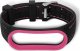 Braders Pasek Lifestyle Braders do Xiaomi Mi Band 5 / 6 czarno-różowy 1