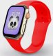 Swissten Silicone band for apple watch 42-44 mm red 1