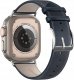 Dux Ducis DUX DUCIS pasek YS skórzany do Apple Watch 38 / 40 / 41 mm niebieski 1
