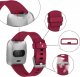 Braders Opaska / Pasek Braders do Fitbit Versa / Versa 2 / Versa Lite bordowy / red wine 1