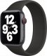 Tech Craft Silikonowa opaska do Apple Watch 1 / 2 / 3 / 4 / 5 / 6 / 7 / 8 / SE ( 38 / 40 / 41 MM ), czarny 3