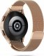 Tech Craft Metalowa bransoletka milanese Samsung Galaxy Watch 4 / 5 / Classic / 5 Pro / 6 / 6 Classic różowe złoto 1