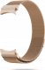 Tech Craft Metalowa bransoletka milanese Samsung Galaxy Watch 4 / 5 / Classic / 5 Pro / 6 / 6 Classic różowe złoto 2