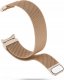 Tech Craft Metalowa bransoletka milanese Samsung Galaxy Watch 4 / 5 / Classic / 5 Pro / 6 / 6 Classic różowe złoto 3