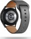 Tech Craft Skórzana bransoleta Samsung Galaxy Watch 4 / 5 / Classic / 5 Pro / 6 / 6 Classic szara 1