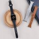 Tech Craft Damski pasek ze skóry Apple Watch ( 38 / 40 / 41 MM ) czarny 2