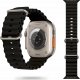 Tech Craft Gumowa opaska Apple Watch (38 / 40 / 41 mm) czarny 2