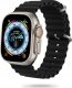 Tech Craft Gumowa opaska Apple Watch (38 / 40 / 41 mm) czarny 4