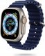 Tech Craft Gumowa opaska Apple Watch (42 / 44 / 45 / 49 mm) navy 3