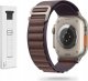 Tech Craft Materiałowy pasek Apple Watch ( 42 / 44 / 45 / 49 mm ) śliwkowy 2