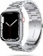 Tech Craft STALOWA BRANSOLETA APPLE WATCH 38/40/41MM SREBRNA 4