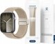 Dux Ducis DUX DUCIS pasek MIXTURE PRO pleciony do Apple Watch 42 / 44 / 45 / 49 mm beżowy 1