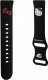 Sourcing Hello Kitty Universal Strap HKUWMSCHBLK Silicone Kitty Head black/black 20mm 2