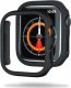 Tech Craft Etui obudowa ochronna Apple Watch 7/8/9 (45MM) czarna 1