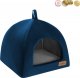 Recobed RECOBED budka dla psa Welurowe granat M 50x50cm 1