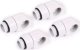 Alphacool Alphacool Eiszapfen L-Verbinder drehbar G1/4 AG auf G1/4 IG - 4 Stck wei 2