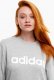 Adidas Bluza damska adidas Essentials Linear French Terry szara IC6880 L 3