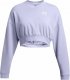 Under Armour Bluza damska UNDER ARMOUR Rival Terry Oversized Crop Crew S 1