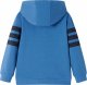 vidaXL Bluza dziecięca z kapturem i suwakiem, niebieska, 116 2