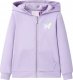 vidaXL Bluza dziecięca z kapturem, liliowa, 104 1
