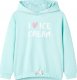 vidaXL Bluza dziecięca z kapturem, błękitna, 104 1