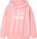 vidaXL Bluza dziecięca z kapturem, jasnoróżowa, 140 1