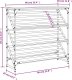 vidaXL Stojak na buty, czarny, 90x30x85 cm, materiał drewnopochodny Lumarko! 1