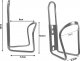 Verk Uchwyt koszyk na bidon butelkę napój do roweru napój aluminiowy rowerowy Uchwyt koszyk na bidon butelkę napój do roweru napój aluminiowy rowerowy 4