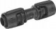 Gardena Gardena 13203-20, Pipe coupling, Drip irrigation system, Plastic, Black, 13 mm, 1 pc(s) 1