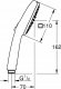 Grohe Grohe słuchawka prysznicowa 2 strumienie Tempesta Cube 110 czarny mat 269022433 3