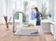Bateria kuchenna Grohe Grohe bateria zlewozmywakowa Concetto, stal nierdzewna 31483DC2 1
